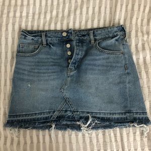Denim skirt from Pacsun